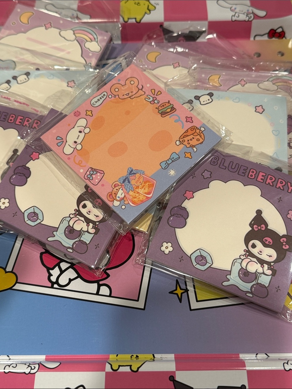 sticky notes